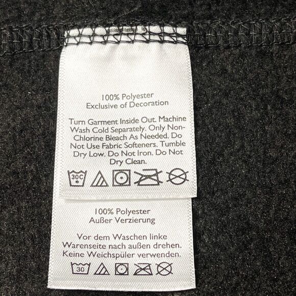 Eddie Bauer Men's Radiator Fleece Pullover Sweater Quarter-Zip Gray‎ Sz L Basic - Picture 7 of 9